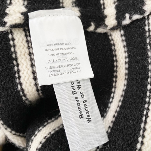 Madewell Striped Mini Long Sleeve Knit Dress - Picture 7 of 10